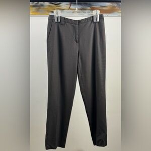 Diane von Furstenberg Dress Pants – Size 6 | Charcoal Gray | Silk Lined